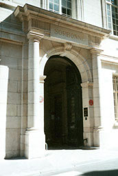 Haupteingang der Sorbonne