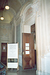 Eingang zur Bibliothek der Sorbonne