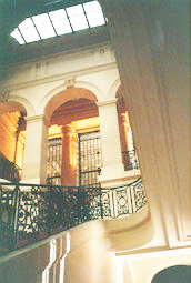 Treppengang in der alten Nationalbibliothek